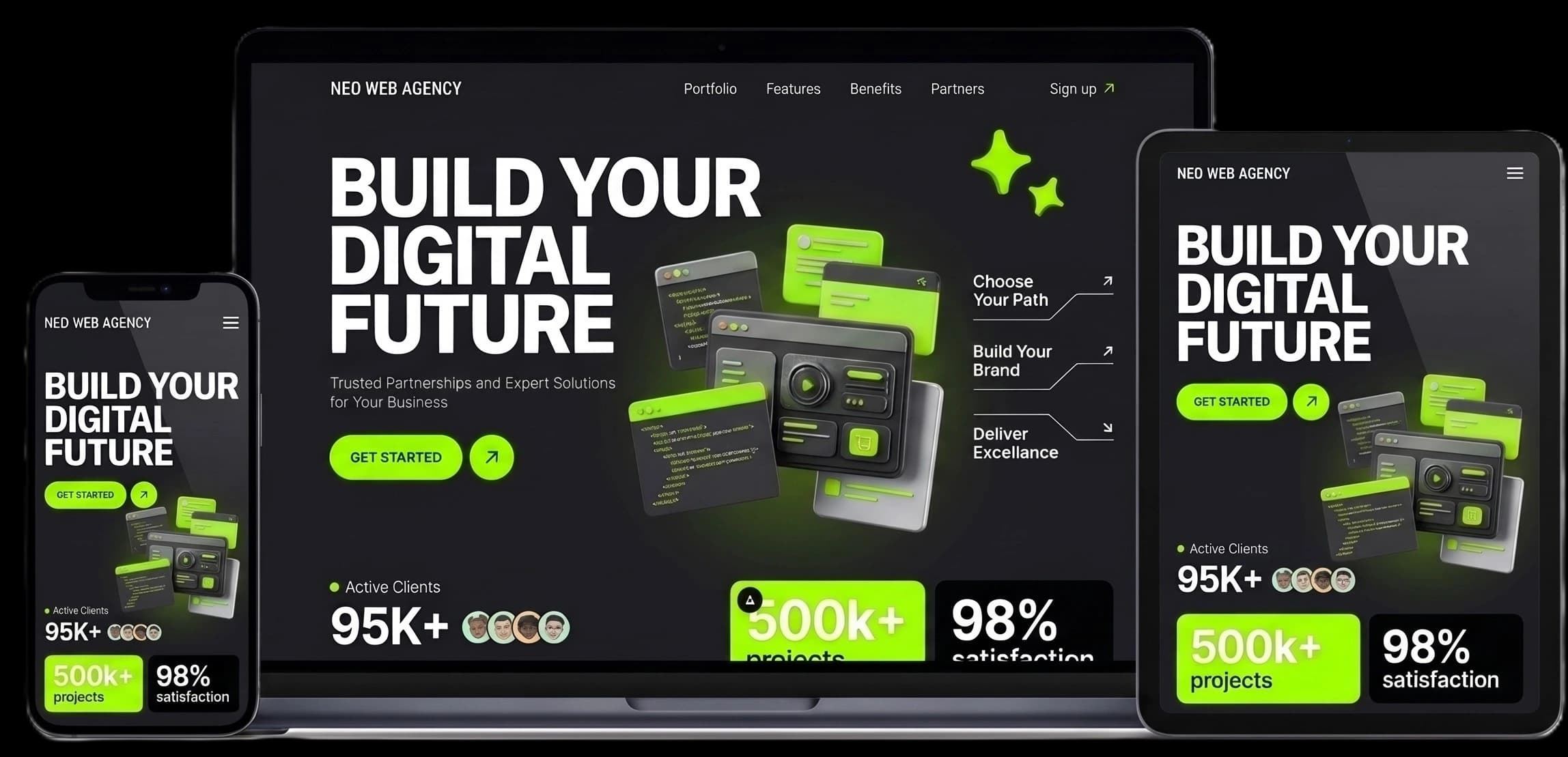 Plataforma de desarrollo web y software moderno por Kano Dev